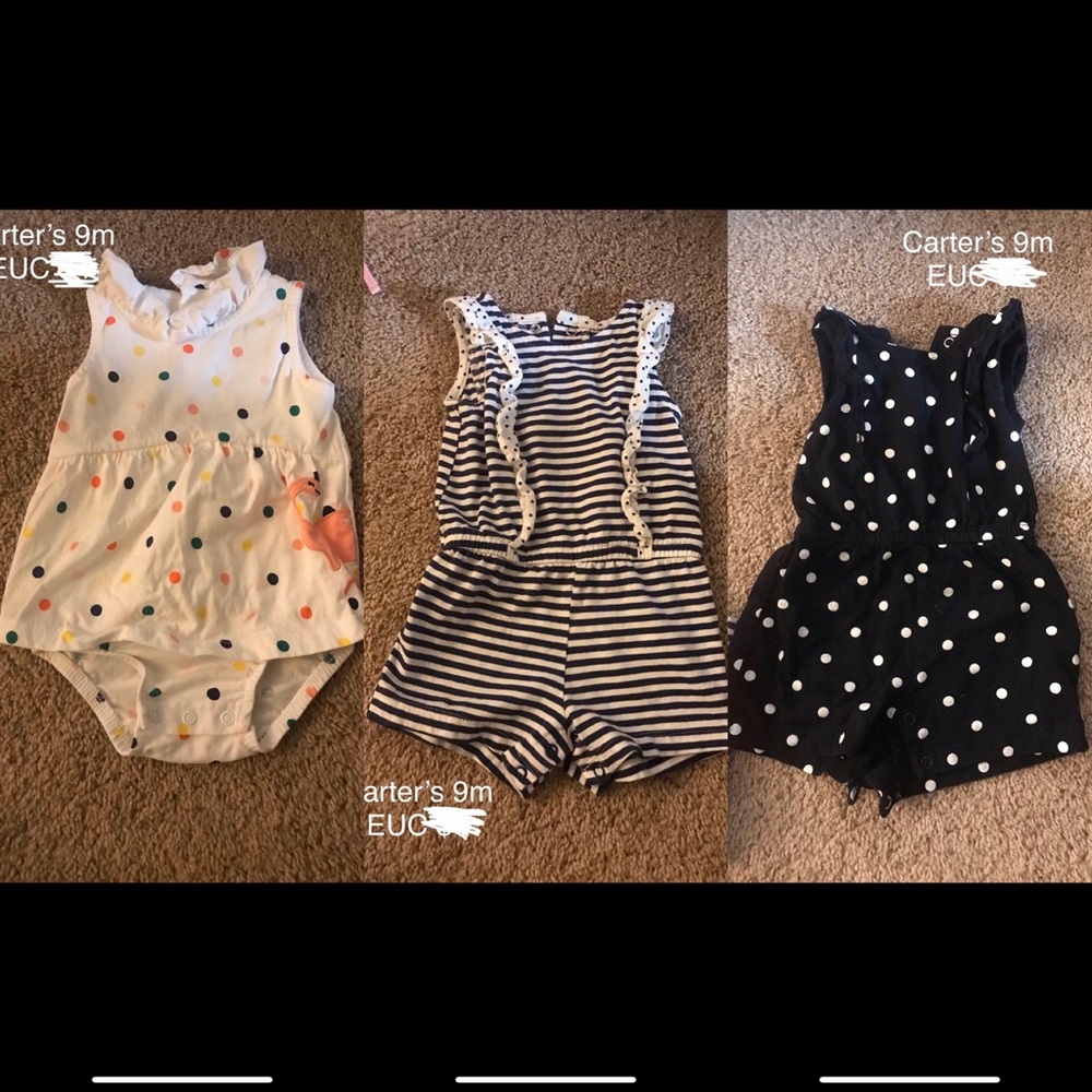 Carter’s 9m romper LOT